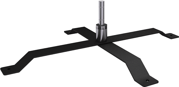 Factory Supply Steady Rotating Flag Pole Base Beach - Cross (1000x1000), Png Download