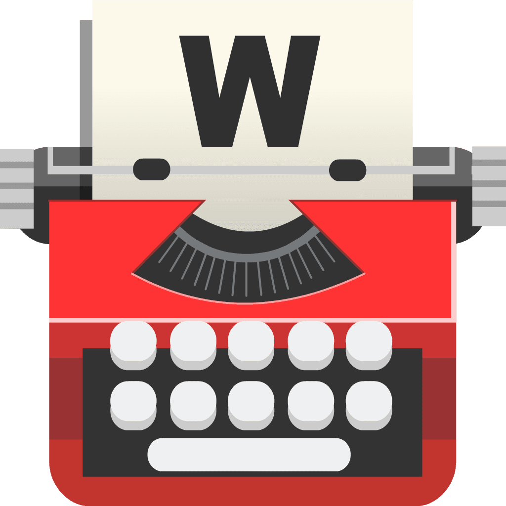 Winston Icon - Typewriter Icon Png (1024x1024), Png Download