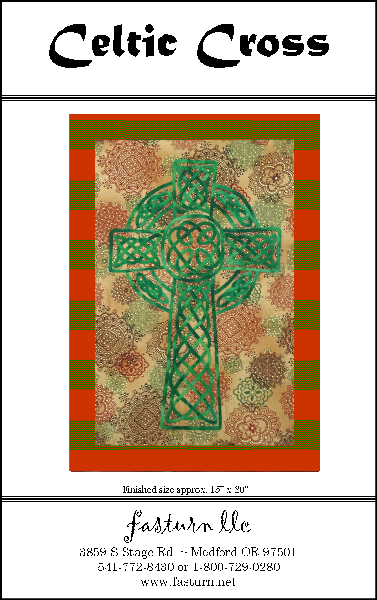 This Fast & Easy Pattern Uses Fabric Tubes For The - Cross (766x1220), Png Download