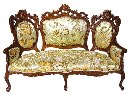 Printed Sofa Png Photos - Studio Couch (600x600), Png Download