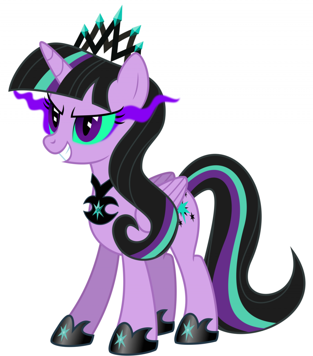 Download Queen Twilight Sparkle - My Little Pony Twilight Evil PNG