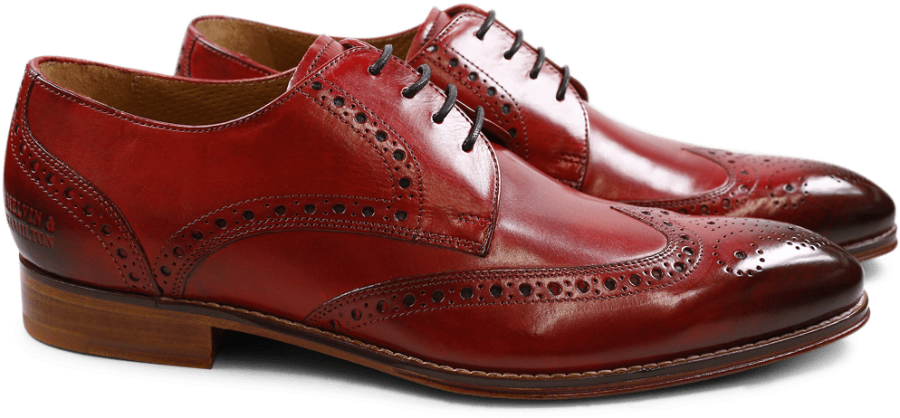 Derby Shoes Kane 5 Crust Red Ls Black - Leather (1024x1024), Png Download
