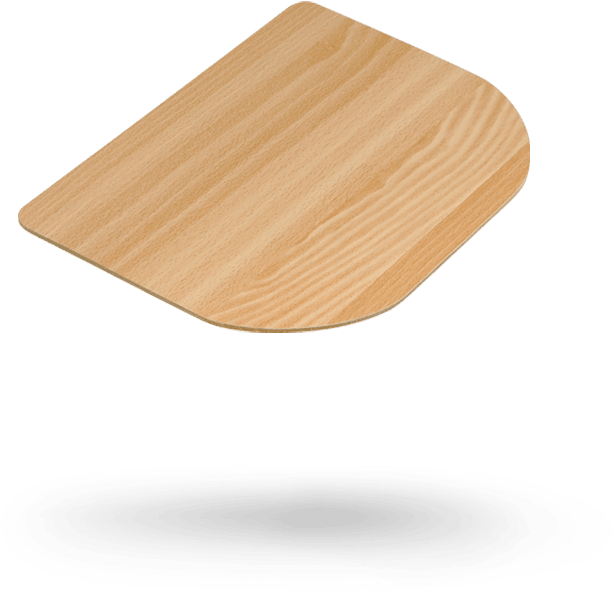 Bugaboo Cameleon Seat Wooden Board - Plywood (877x732), Png Download