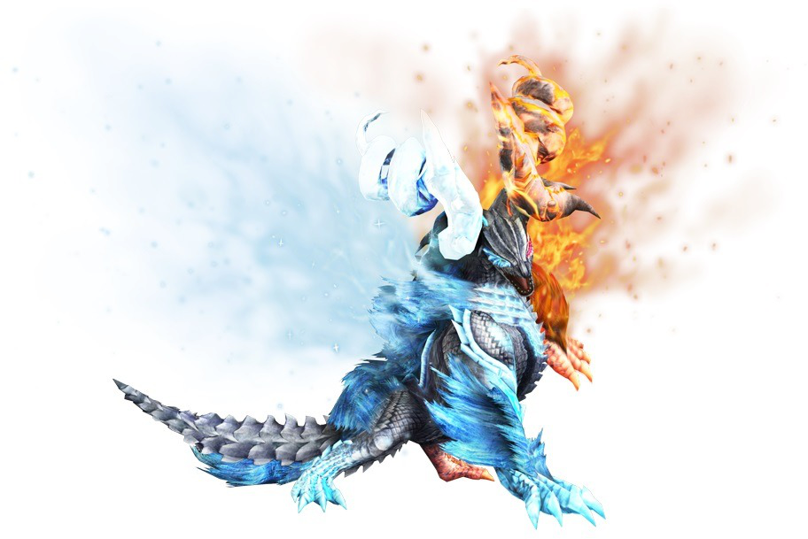 Eruzerion - 魔物 獵人 灼 零 龍 (912x609), Png Download