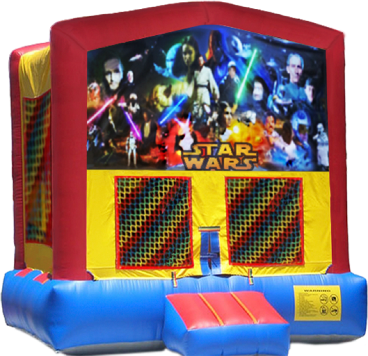 Star Wars Modular Bounce House - Descendants Bounce House (750x725), Png Download