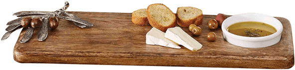 Olive Wood Board Set - Plank (600x600), Png Download