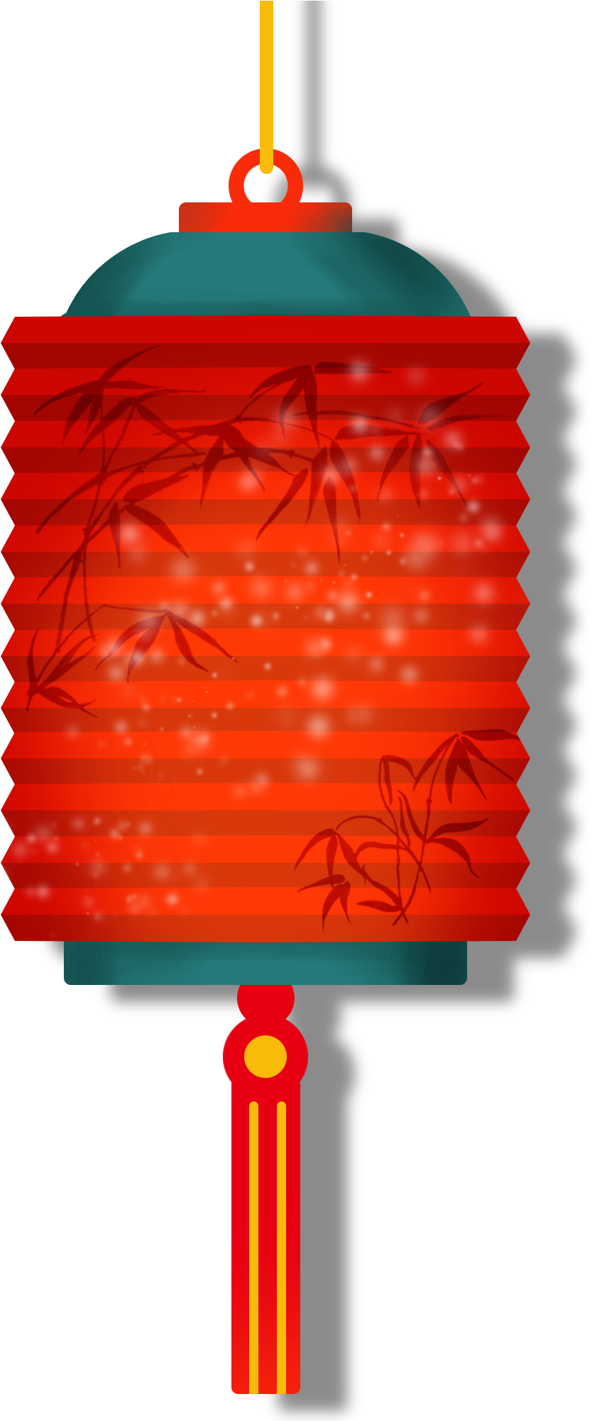 Lantern Folded Red Png And Psd - 2019 農曆 素材 豬 農曆 年 Png (2000x2000), Png Download