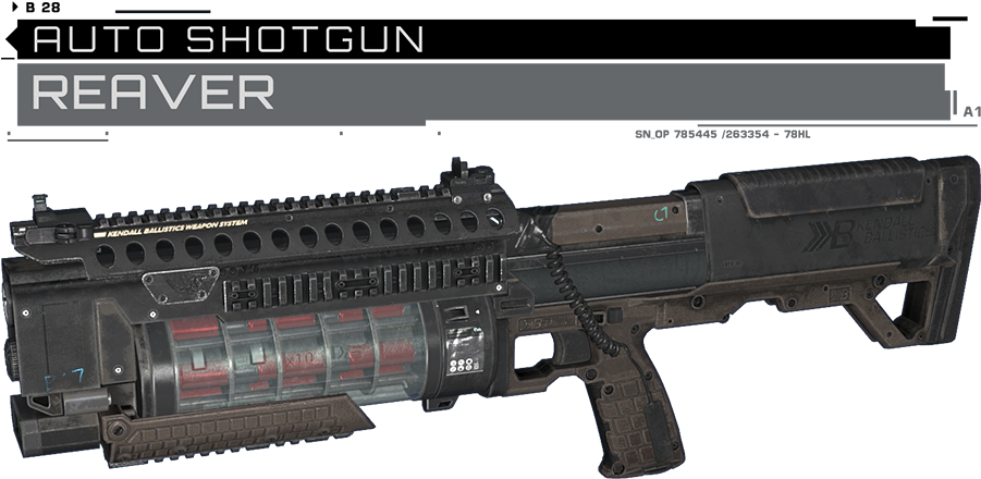 Replaces Auto Shotgun With Reaver Shotgun From Call - Cod Infinite Warfare Nano Shot (900x449), Png Download