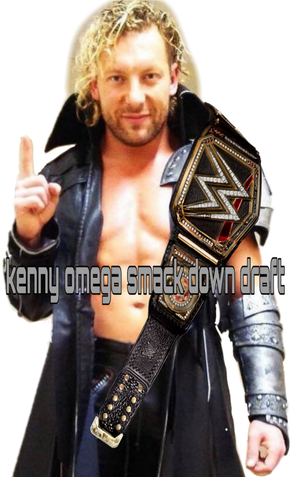 #kenny Omega - Leather Jacket (1024x1632), Png Download