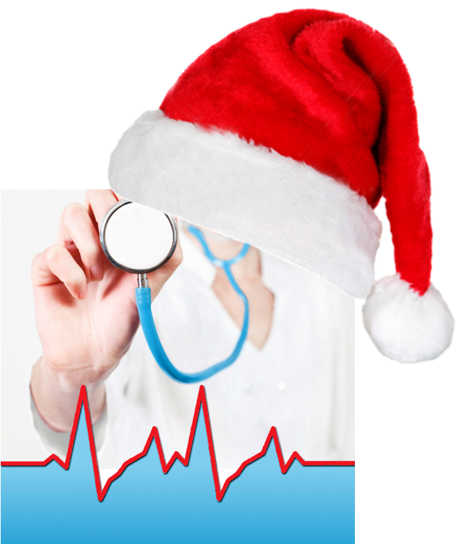 ¡feliz Navidad - Medicina Y La Navidad (700x800), Png Download