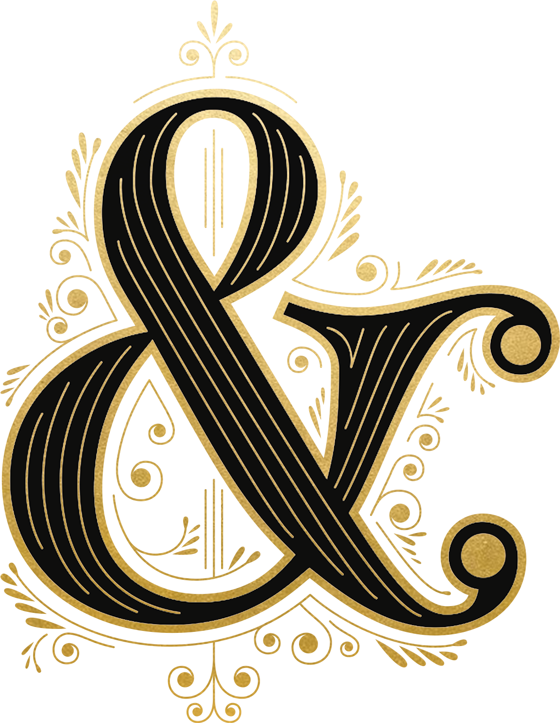 Ampersand - Calligraphy (1800x1800), Png Download