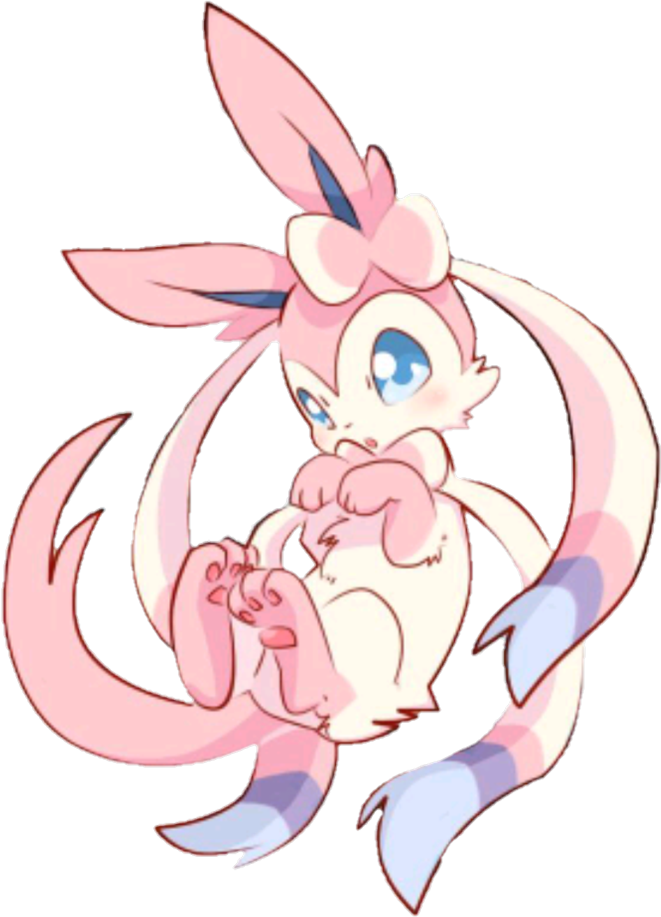 Report Abuse - Sylveon Pokemon Fanart (1024x1333), Png Download