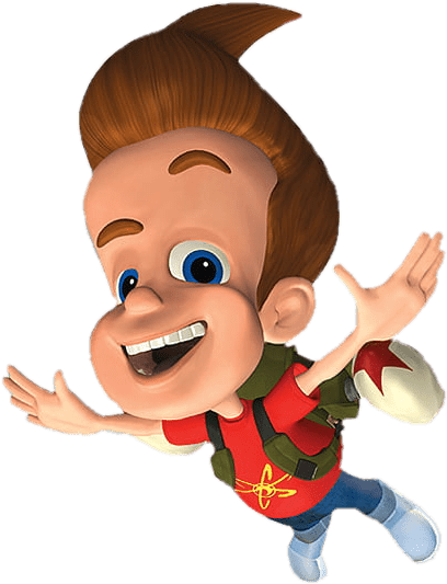 Jimmy Neutron Flying - Jimmy Neutron Transparent Background (728x600), Png Download