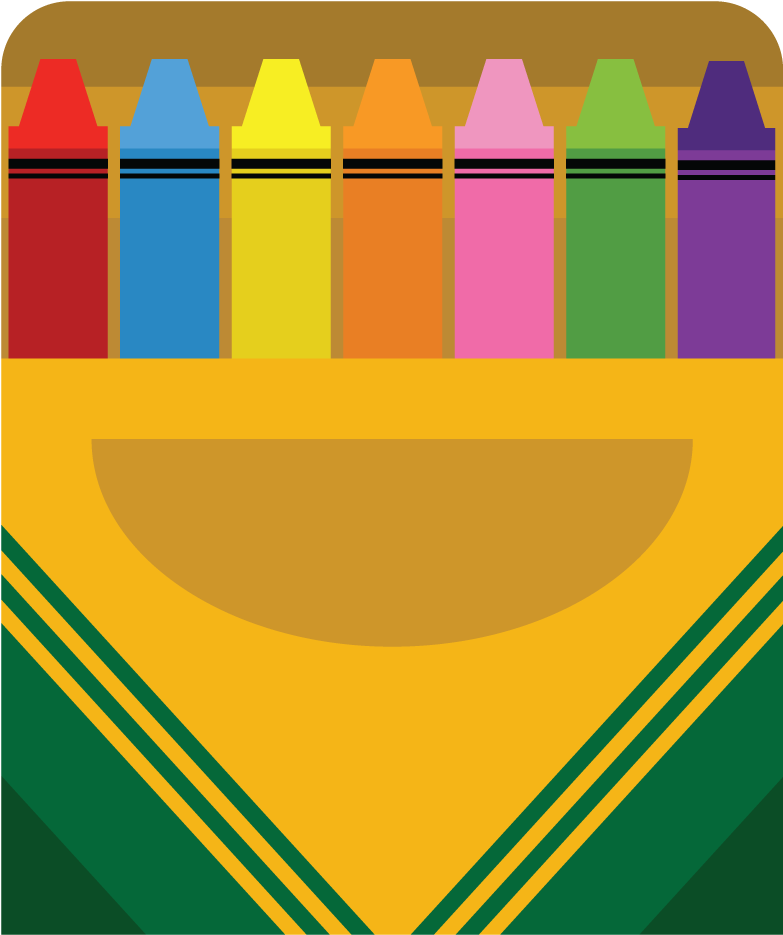 Download Crayons - Crayons Colors Box Cartoon PNG Image with No Background  