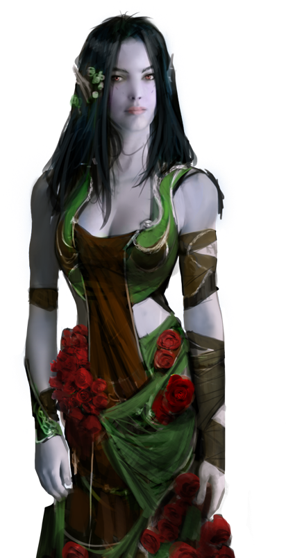Races - Female Ogre Pantheon (560x803), Png Download