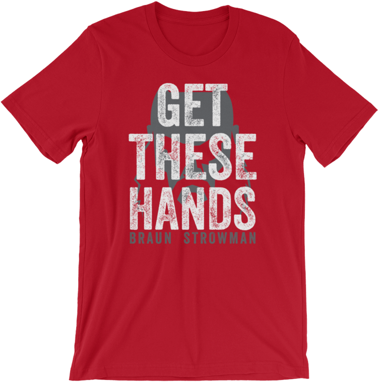Braun Strowman " Hands" Unisex T-shirt - Camiseta Im Not Daredevil (800x800), Png Download