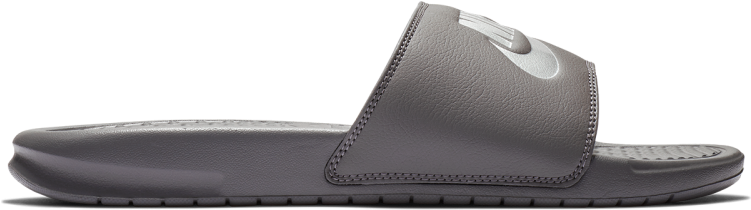 Nike Grey Mens Slides (750x750), Png Download
