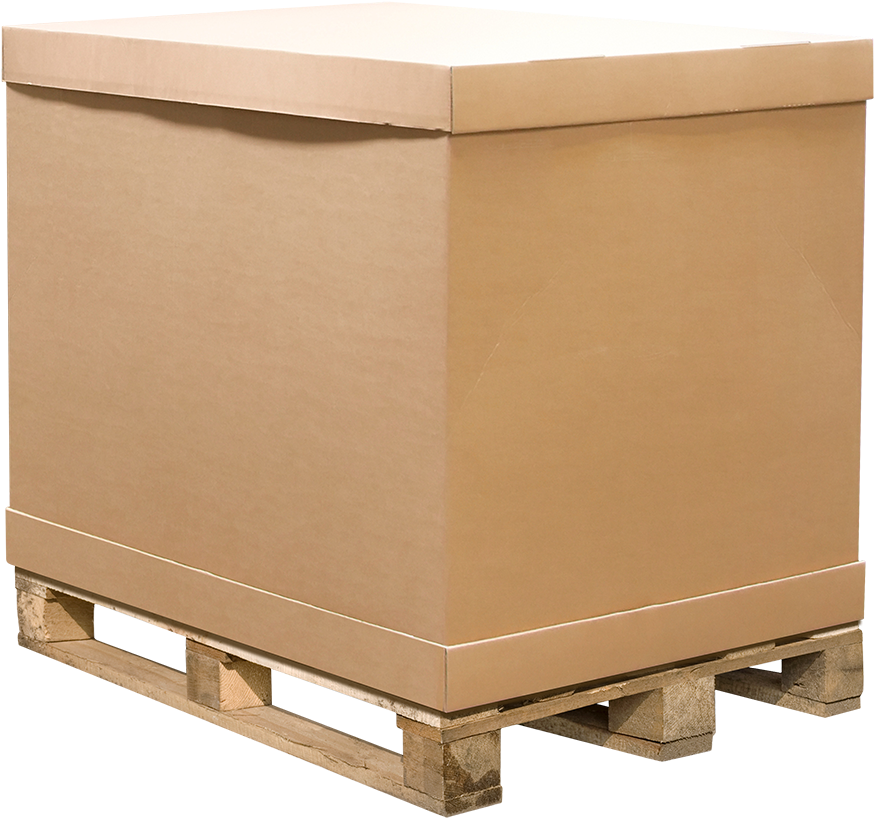 One Of The Most Versatile And Reliable Packaging Solutions, - Shipping Pallet Crates (1000x1000), Png Download