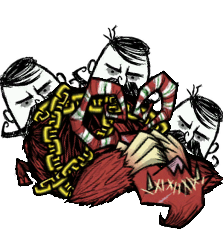 Um - - Don T Starve Together Klaus (745x818), Png Download