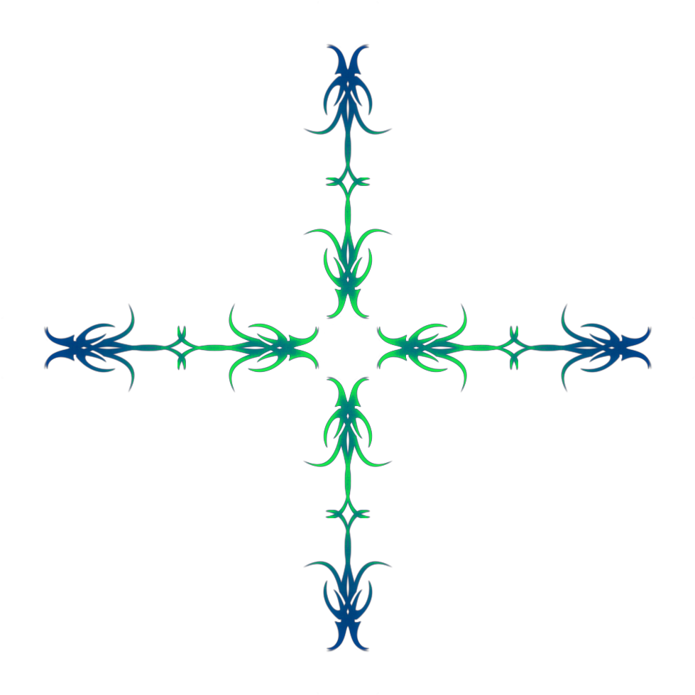 Cross Cruz Diamond Rhombus Rombo Tribal African African - Cross (1024x1024), Png Download