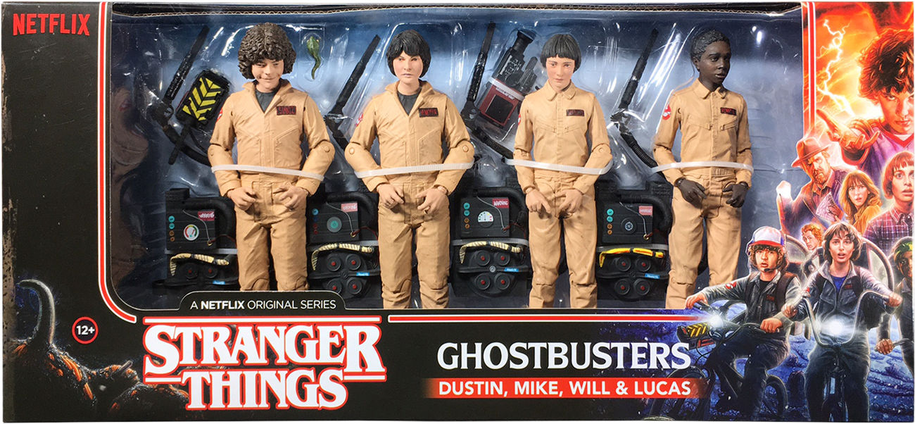 Exclusive Ghostbusters Deluxe Box 4 Pack 7 Inch Scale (1300x1300), Png Download
