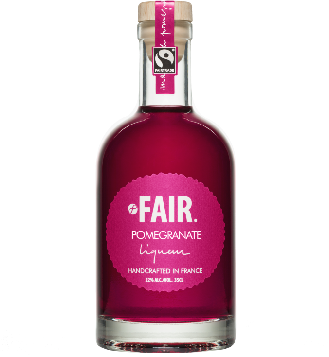 Pomegranate - Fair. Pomegranate Liqueurs (687x1030), Png Download