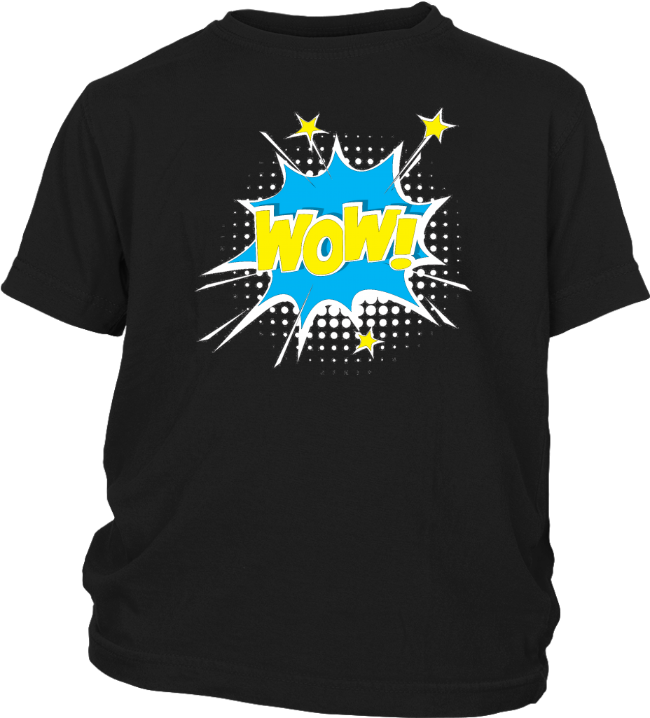 T-shirt Gift Tee Cartoon Comic Speech - Shirt (1024x1024), Png Download