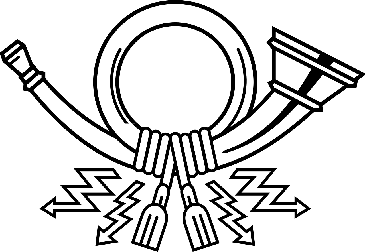 Download - Post Horn (1280x884), Png Download