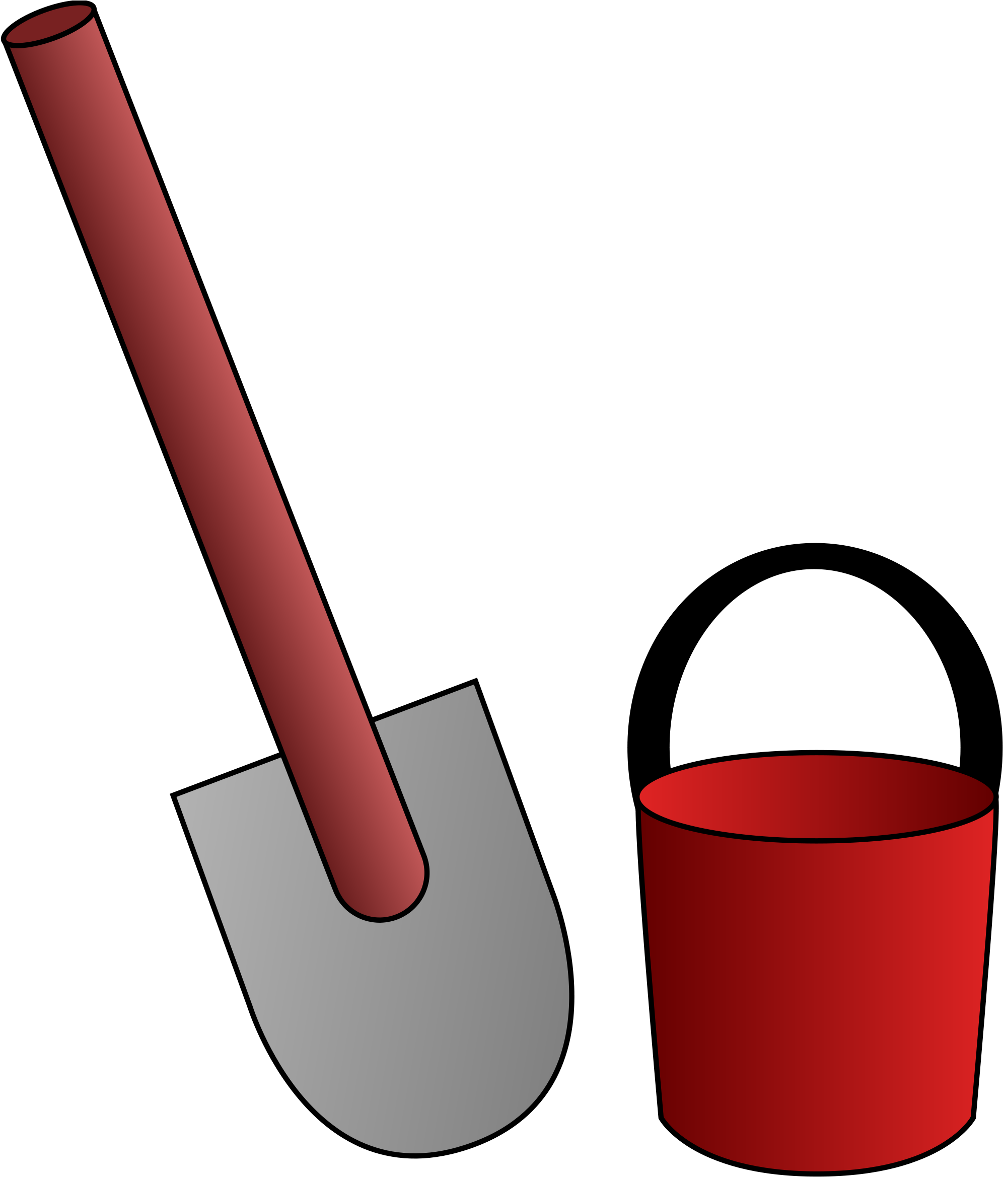Open - Spade Och Hink (2000x2340), Png Download