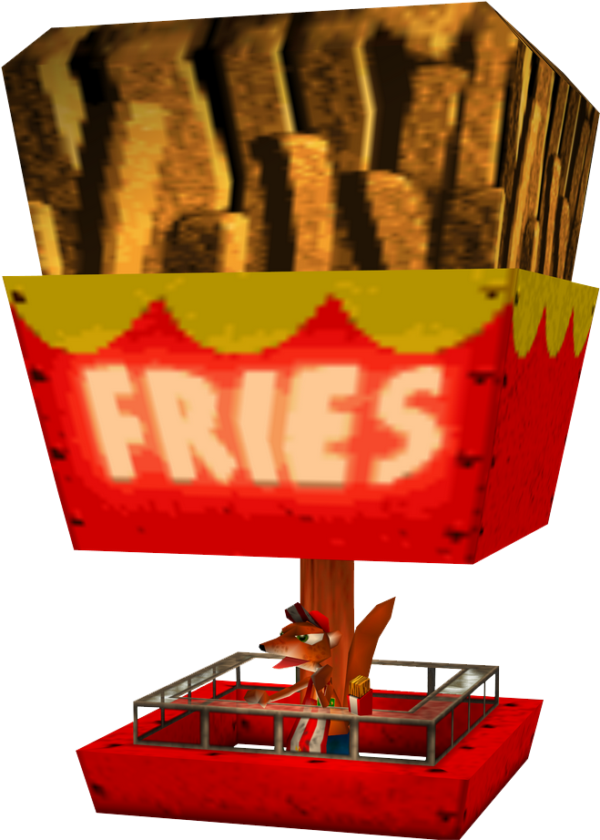 Image Result For Banjo Kazooie Salty Joe - French Fries (822x976), Png Download