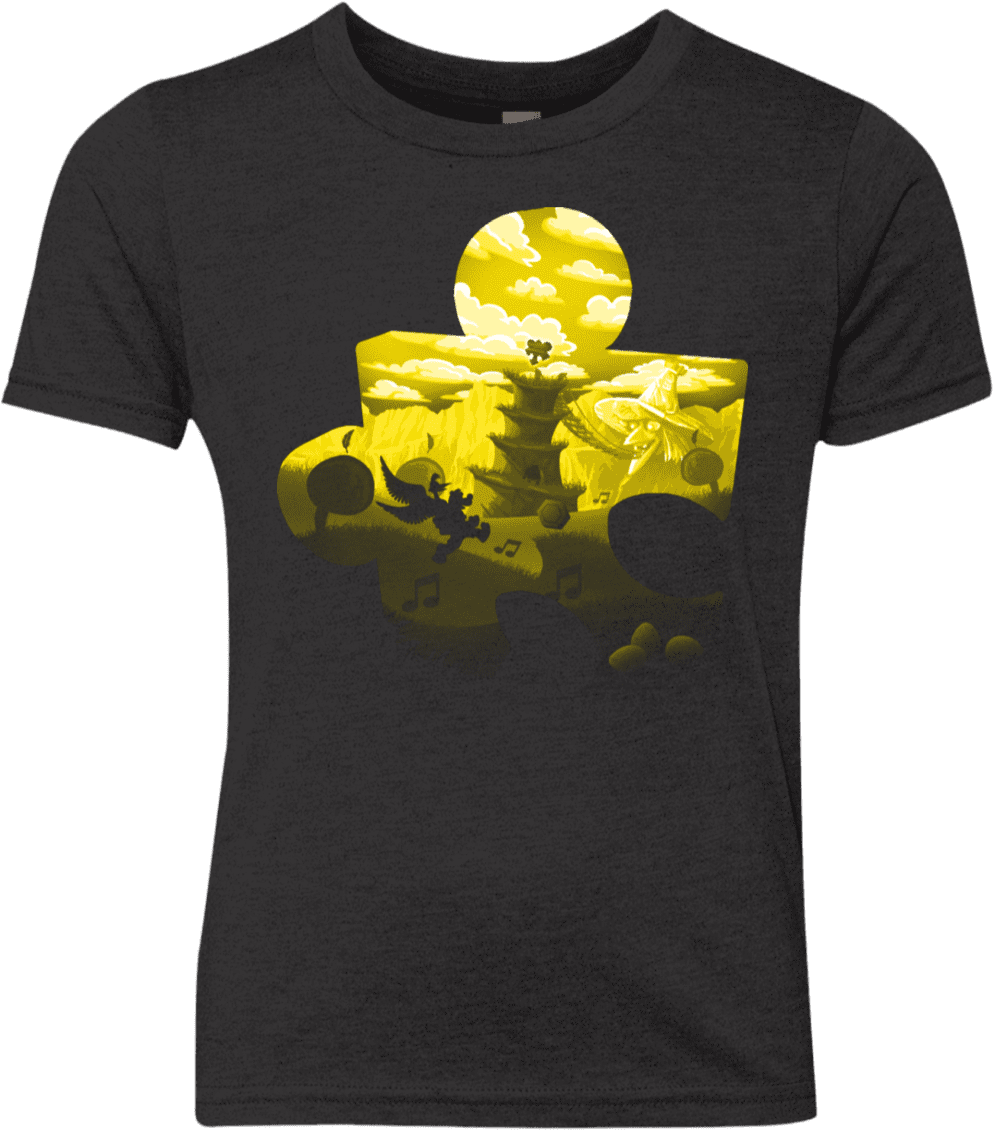 Cover Your Body With Amazing Banjo Kazooie Silhouette - Active Shirt (1155x1155), Png Download