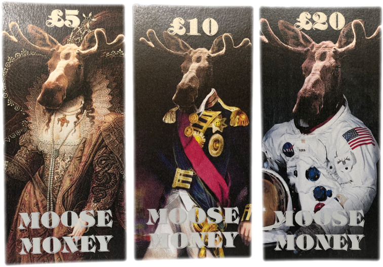 Moose Money - Vouchers (1000x707), Png Download