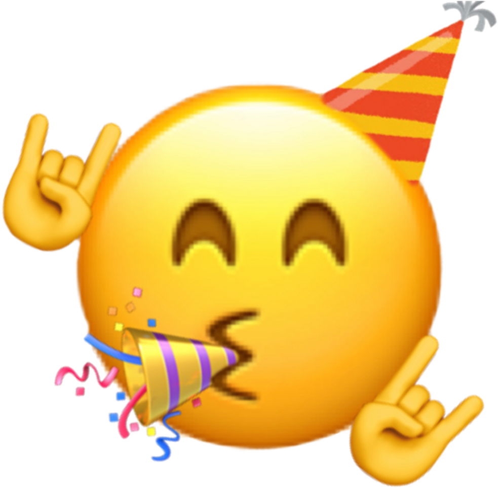 Celebrate Emoji Png PNG Image Collection