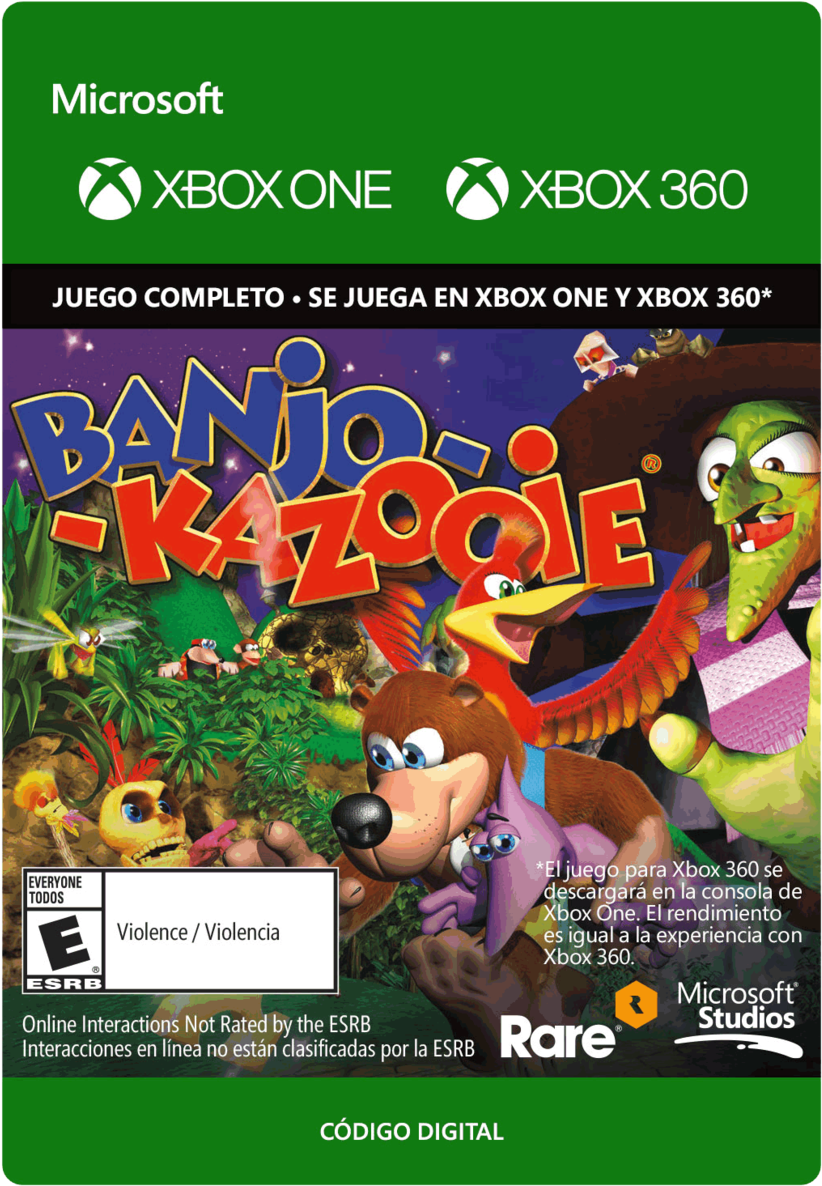 Banjo-kazooie - Banjo Kazooie Para Xbox 360 (955x1336), Png Download