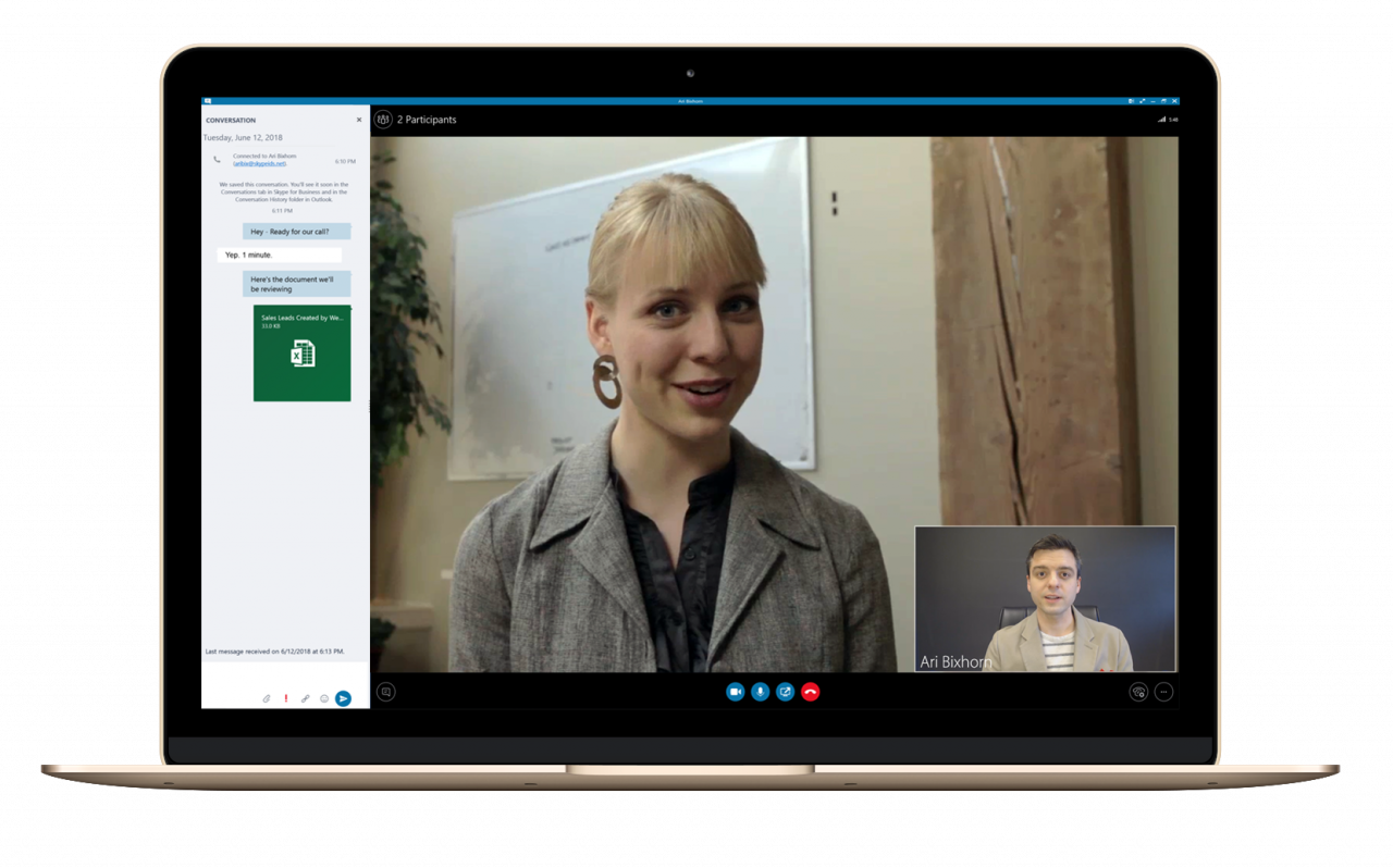 A Better Way To Manage Skype For Business Recordings - Led-backlit Lcd Display (1280x798), Png Download