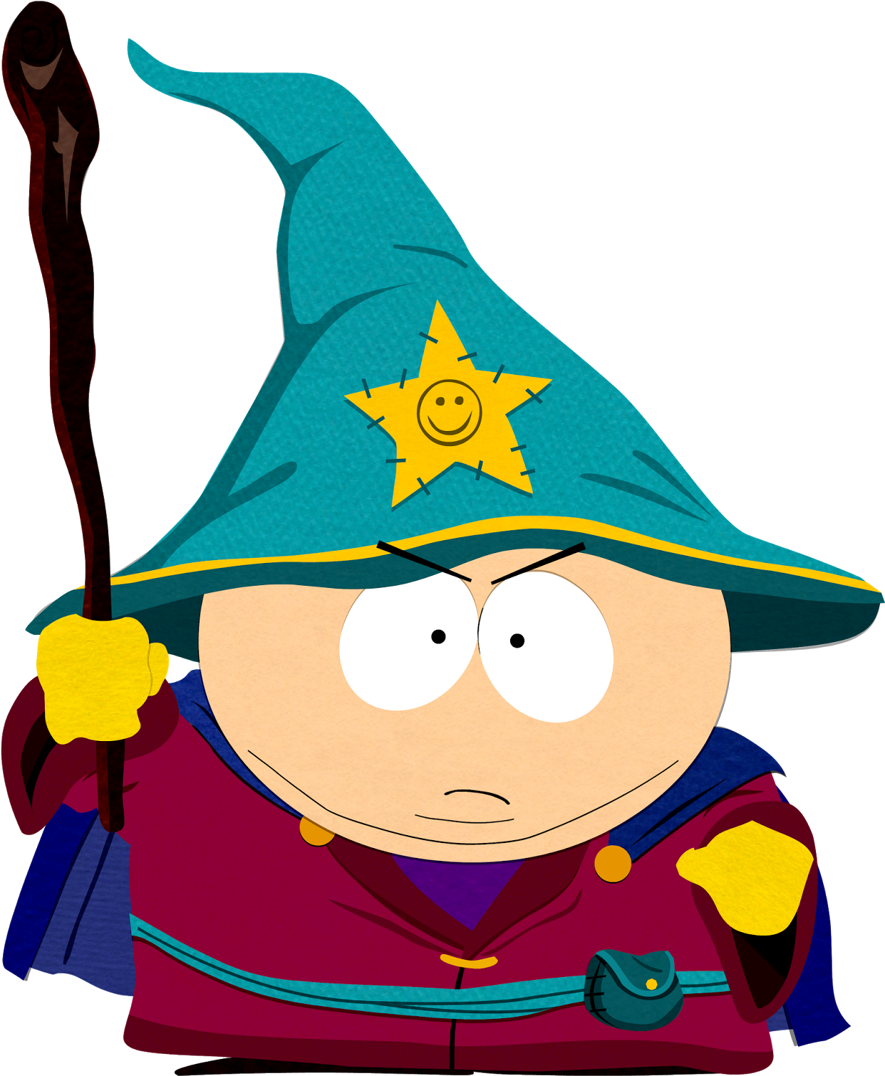 South Park Em Png - South Park Wizard Cartman (1600x1600), Png Download
