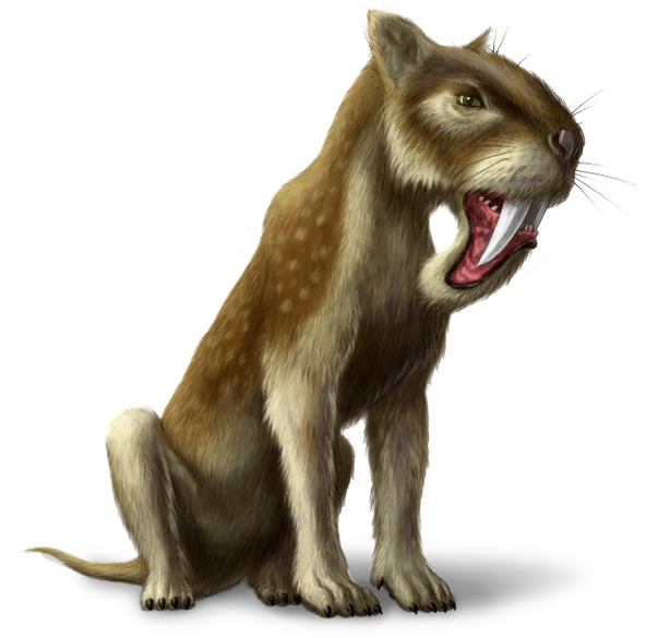 Thylacosmilus - Thylacosmilus Png (750x876), Png Download