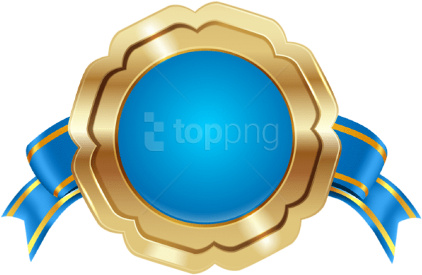 Free Png Download Seal Badge Png Blue Transparent Clipart - Green Seal Clipart Transparent (850x552), Png Download