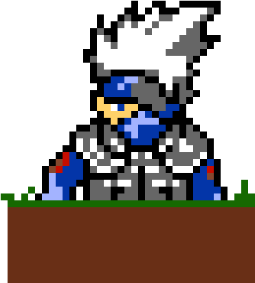 Kakashi Coming Out Of Ground - Kakashi Hatake Pixel Art (590x570), Png Download