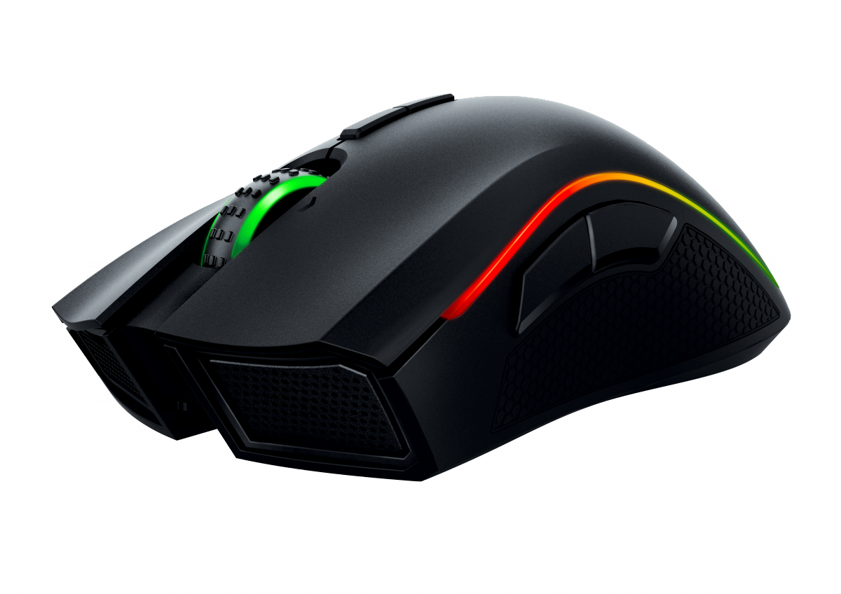 Razer Refreshes Wireless Mamba With 16,000 Dpi Sensor, - Rgb Razer Mouse (1200x848), Png Download