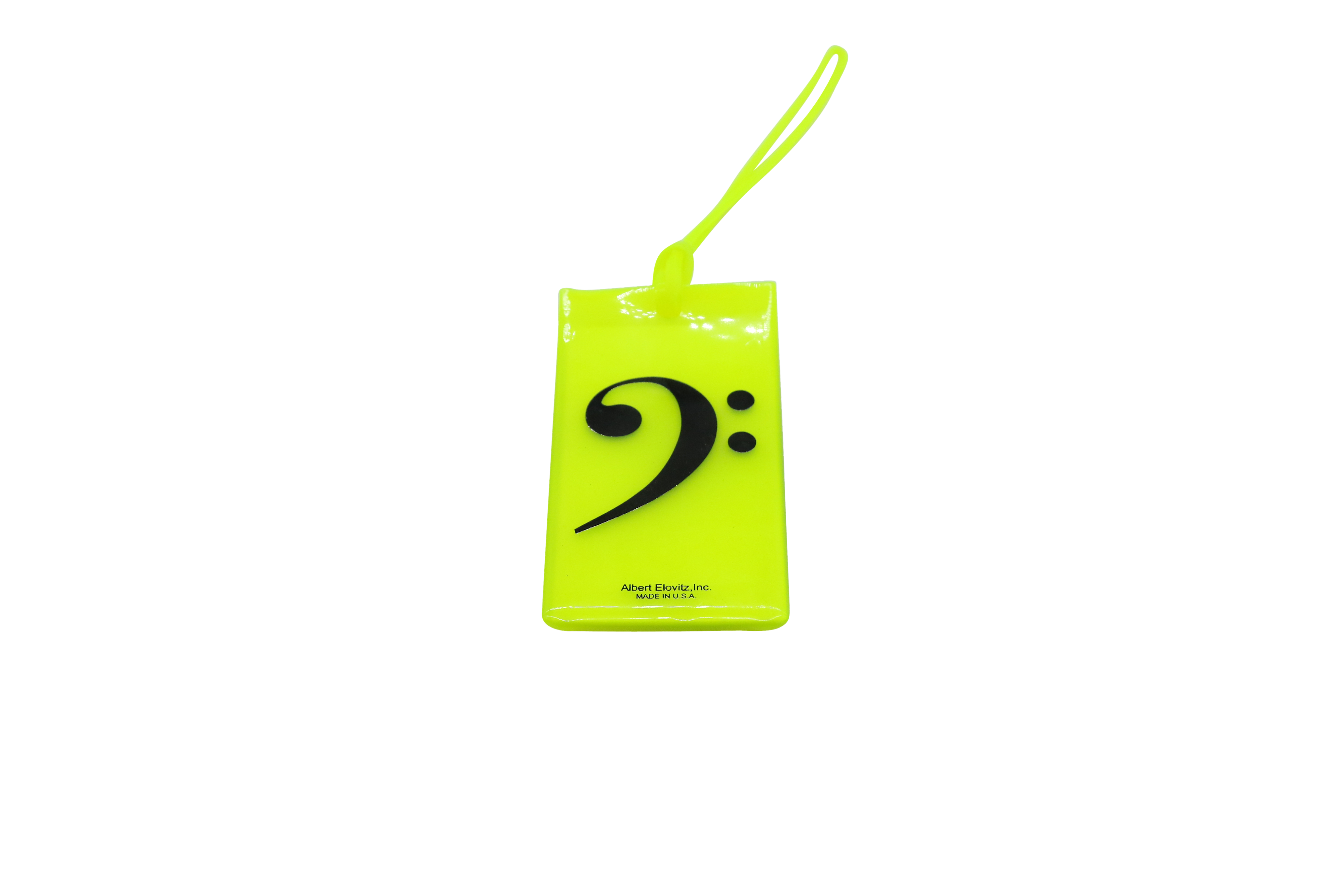 Colourful Soft Rubber With Black Bass Clef - Illustration (5471x3648), Png Download