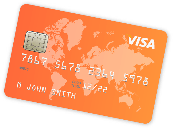 Telephone Image Credit Card Orange Image - Asia Europe America Oceania Africa (691x600), Png Download