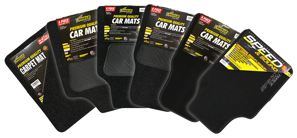 Shield Chemicals Car Mats - Pocket (1350x489), Png Download