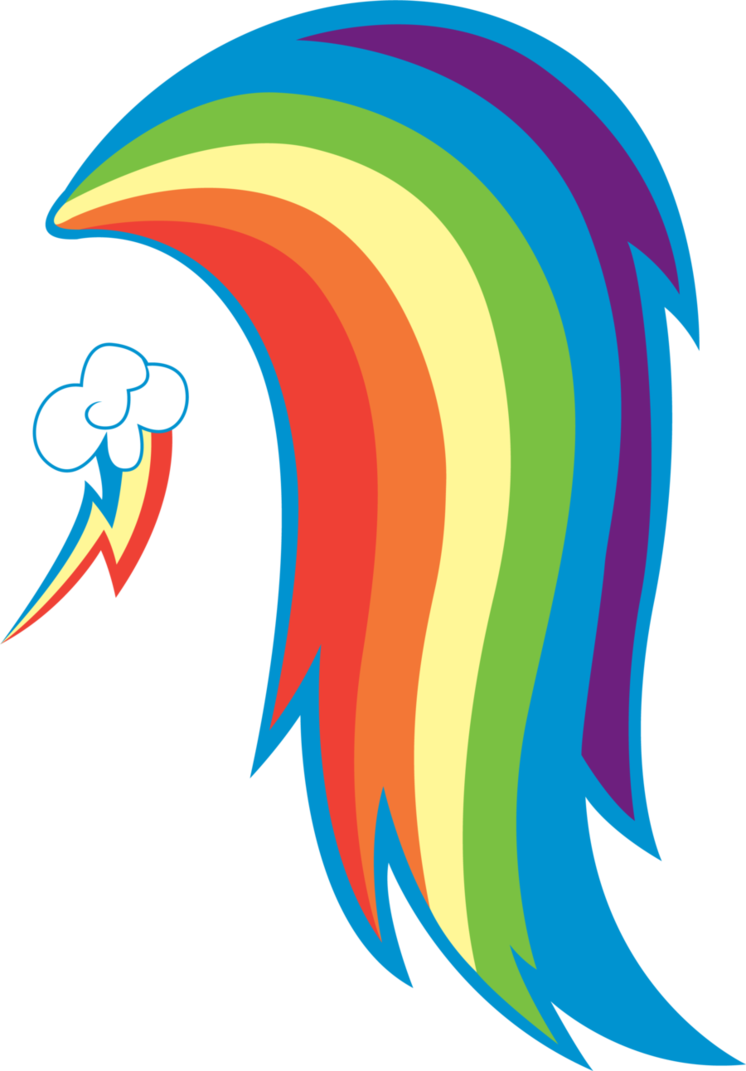 Rainbow Dash Base Photo (746x1071), Png Download