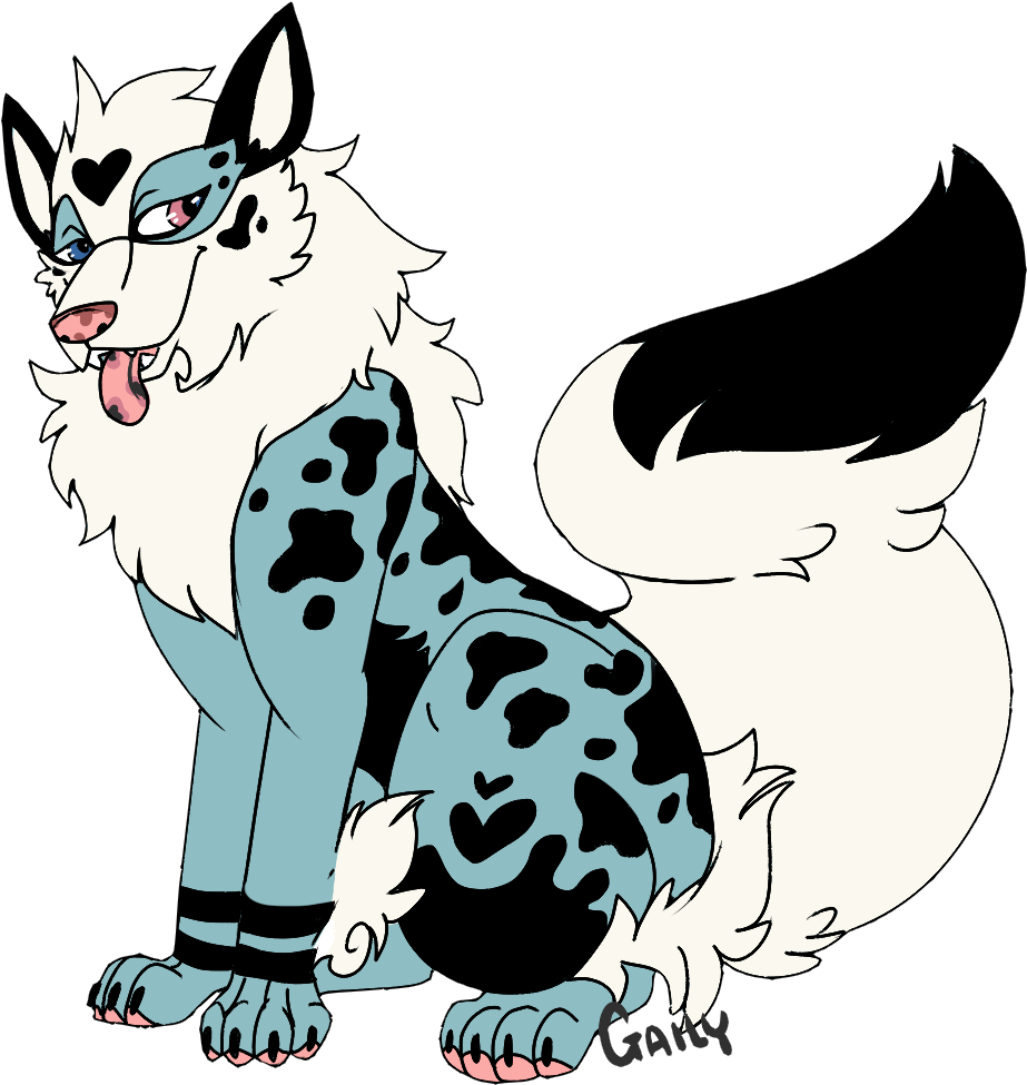Gaily As An Arcanine - Cartoon (1135x1075), Png Download