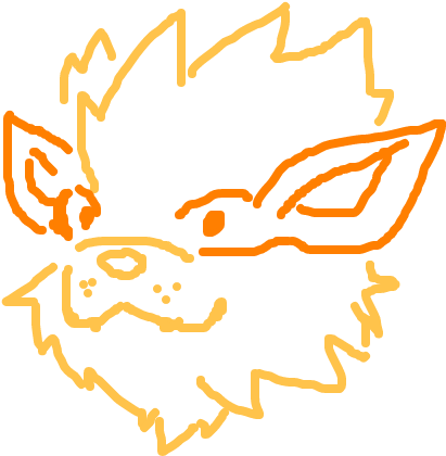 Arcanine - Illustration (1020x608), Png Download