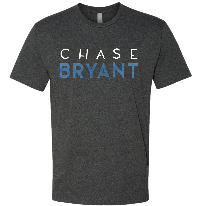 Chase Bryant Charcoal Logo Tee - Active Shirt (800x800), Png Download