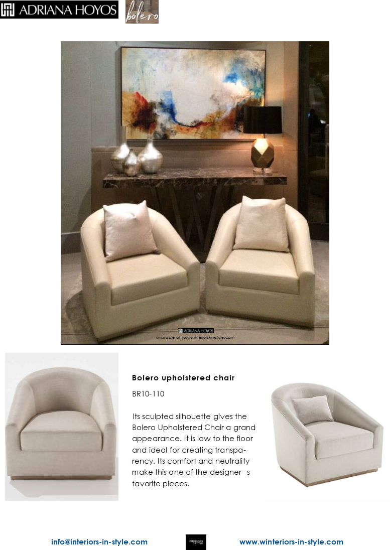 Bolero Upholstered Chair 110 / Bolero Upholstered Chair - Club Chair (777x1096), Png Download