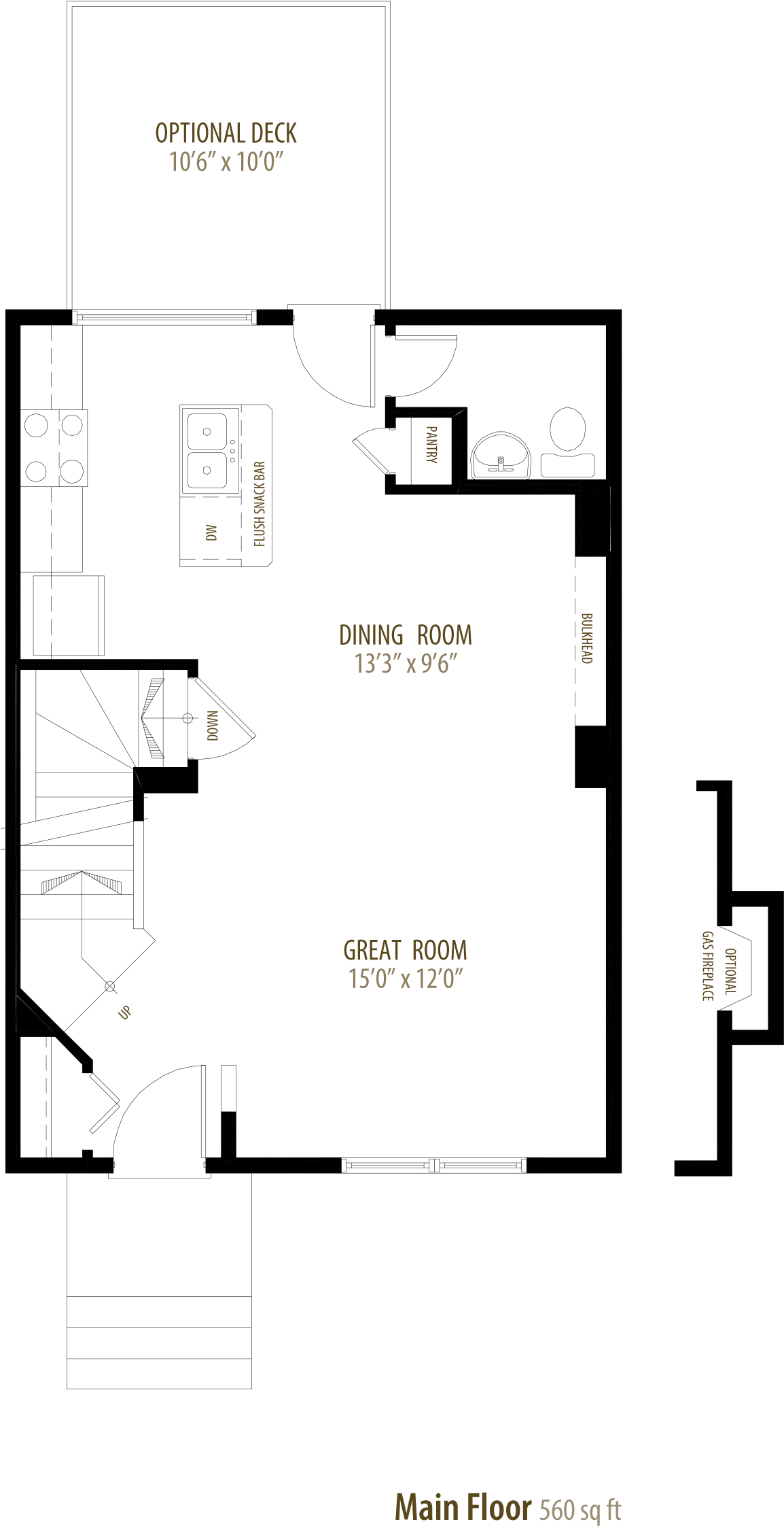 Bolero Floorplan - Diagram (1153x2255), Png Download