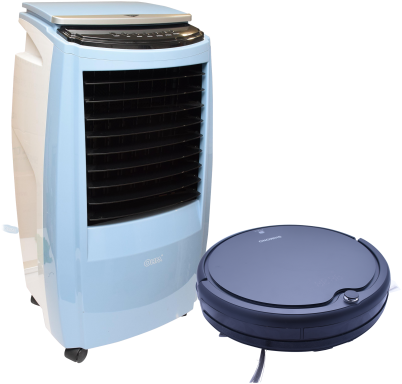 Air Cooler And Pro Robotic Bundle Sale - Air Conditioning (625x493), Png Download